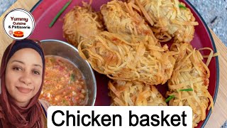 Chicken Basket : croustillant et juteux à l'intérieur !