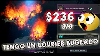 Tengo un courier bugeado "Smeevil 8/8" - Dota 2