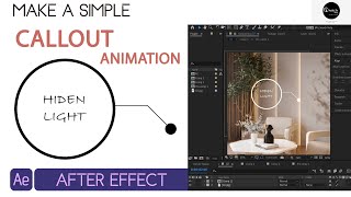 How to create a simple CALLOUT ANIMATION in aftereffect