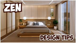 ZEN Design Tips for a STYLISH and Relaxed Home :Living, Kitchen, Dining and Bedroom