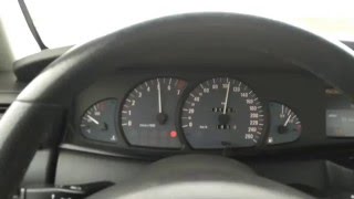 Opel Omega 3.2 V6 - acceleration 0-180 km/h