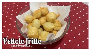 PETTOLE FRITTE ingredienti e consigli per un RISULTATO PERFETTO !