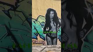 Beautiful Lady Street Artwork #shorts #art #beautiful