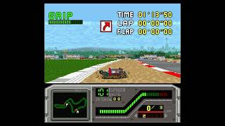 REDLINE  F - 1.  SNES