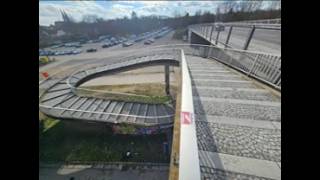 Exploring the Ingenious Stairs of Bridge Construction: From Iron Pipes to Checking Beam Levels.