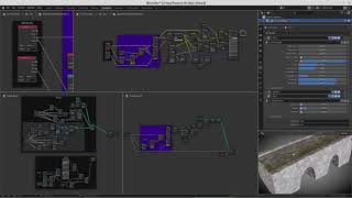 Blender 3.1 alpha: Parametric Roman Bridge Asset 1.0