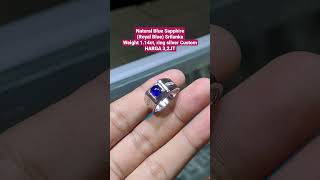 Natural Royal Blue Sapphire #sapphire #royalblue #gems