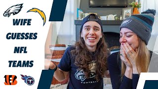 WIFE GUESSES NFL TEAMS