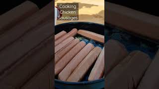 Cooking Chicken Sausages #asmr #trending #viral #foodlover