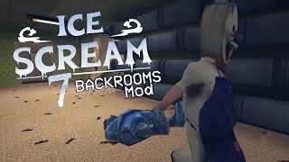 🥶 ICE CREAM MAN 7 HIT THE BACKROOM! ICE SCREAM 7 MOD BECKROOM.