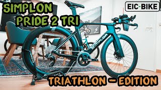 SIMPLON PRIDE 2 TRI - TRIATHLON - EDITION | SRAM | DT SWISS | SCHWALBE | VISION | SELLE ITALIA