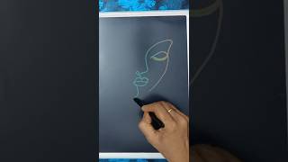 Line #drawing | Guess #art | #Rapid sketch  #artistic #shorts | Satisfying #short #oddlysatisfying