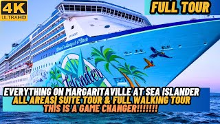 [4K] EVERYTHING on Margaritaville at Sea Islander | ALL AREAS | CABIN | FULL TOUR & TIPS