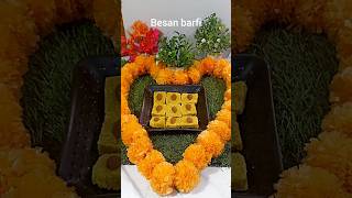 Diwali special instant besan barfi  recipe #short #nidhicooking #viral