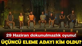 Survivor'da Eleme Adayı Kim Oldu ? |29 Haziran 2020|