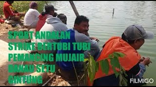 STRIKE BERTUBI TUBI IKAN MUJAIR DANAU SETU GINTUNG