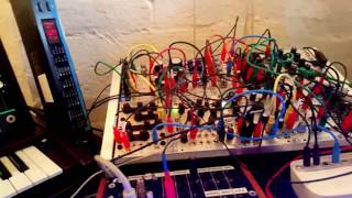 Sketch 3 - Modular Synth, Moog Voyager, SH101, Pro One, Circuit