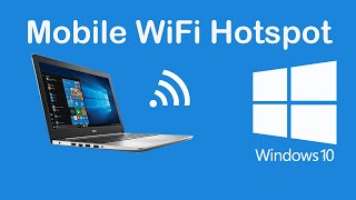 How to enable Mobile WiFi Hotspot in Windows 10