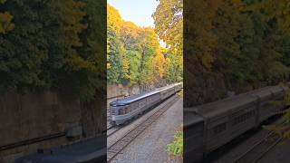 New York Central Cars On The NYCRR! Amtrak #244 Heads For New York City!