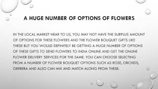 Send Flowers To India | Flowers Delivery In India | Flowers Online India