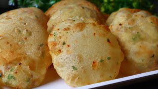 Rava Puri Recipe | Semolina Recipe | Poori Recipe