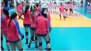 Alyssa Valdez anong meron jan ?? PremiereVolleyballLeague. creamline ang kulet |yourvolleyfrnds