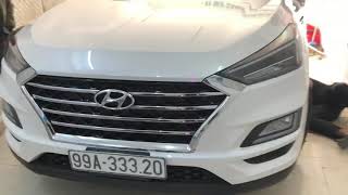 Ốp cản trước sau hyundai tucson 2019 lh nội thất mycar 0986958000