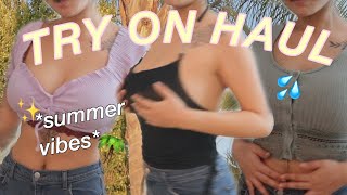 SUMMER TRY ON HAUL (i had to censor so much)