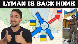 Ukraine won the battle of LYMAN (DECISIVE)