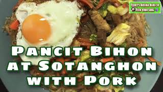 How to make Pancit Bihon at Sotanghon with Pork #pancit #pork #yummy