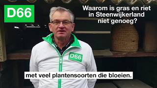 D66 over biodiversiteit