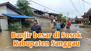 Banjir di Sosok Kabupaten Sanggau Kalbar 2024