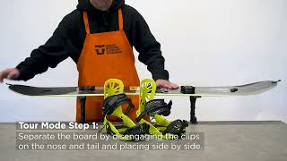 How To Use Expedition Splitboard Bindings Union Binding Company