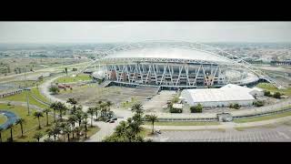 Gabon, stade d'Agondje