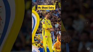 Ms dhoni Entry | ms dhoni WhatsApp status | #ipl #ytshorts