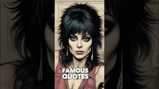 Joan Jett Said about Rock n Roll