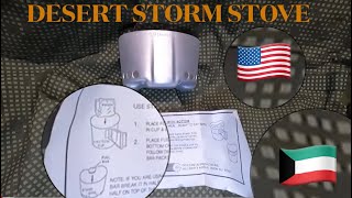 USGI Desert Storm Stove + Brief History