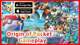 Origin of Pocket Gameplay - Korean Pokemon RPG Game for Android