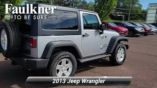 Used 2013 Jeep Wrangler Sport, Willow Grove, PA DL592922