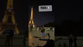 Париж | летний вечер Парижа, наполнен любовью и музыкой… #paris #париж #эйфелевабашня