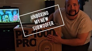 Unboxing my new PB-1000 Pro Subwoofer #subwoofer  #unboxing #cod