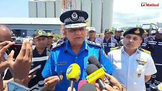 Déclaration Commissaire de police Anil Kumar Dip sur le CGS Barracuda.