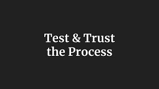 Test/Trust the Process | Sunday Service | April 24th, 2022