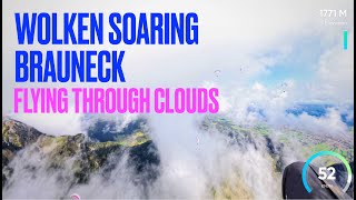 Wolken Soaring Brauneck - Clouds Paragliding