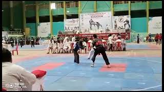 National PencakSilat Championship 2023(Assam vs Maharashtra)Red corner Assam and blue corner MH