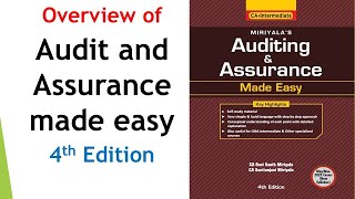 overview of Audit and Assurance made easy book | CA Inter | CA Ravi Kanth Miriyala