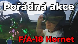 Pořádná akce! - F/A-18 Hornet