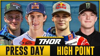 2024 High Point Motocross | Press Day ft. Lawrence, Sexton, Kitchen