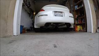 350z DC headers, test pipes, hks exhaust