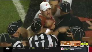 Mike Gundy And Tom Herman Gets Into A Heated Exchanged